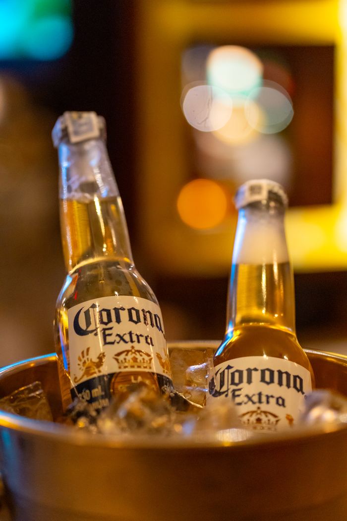 Beer on ice
